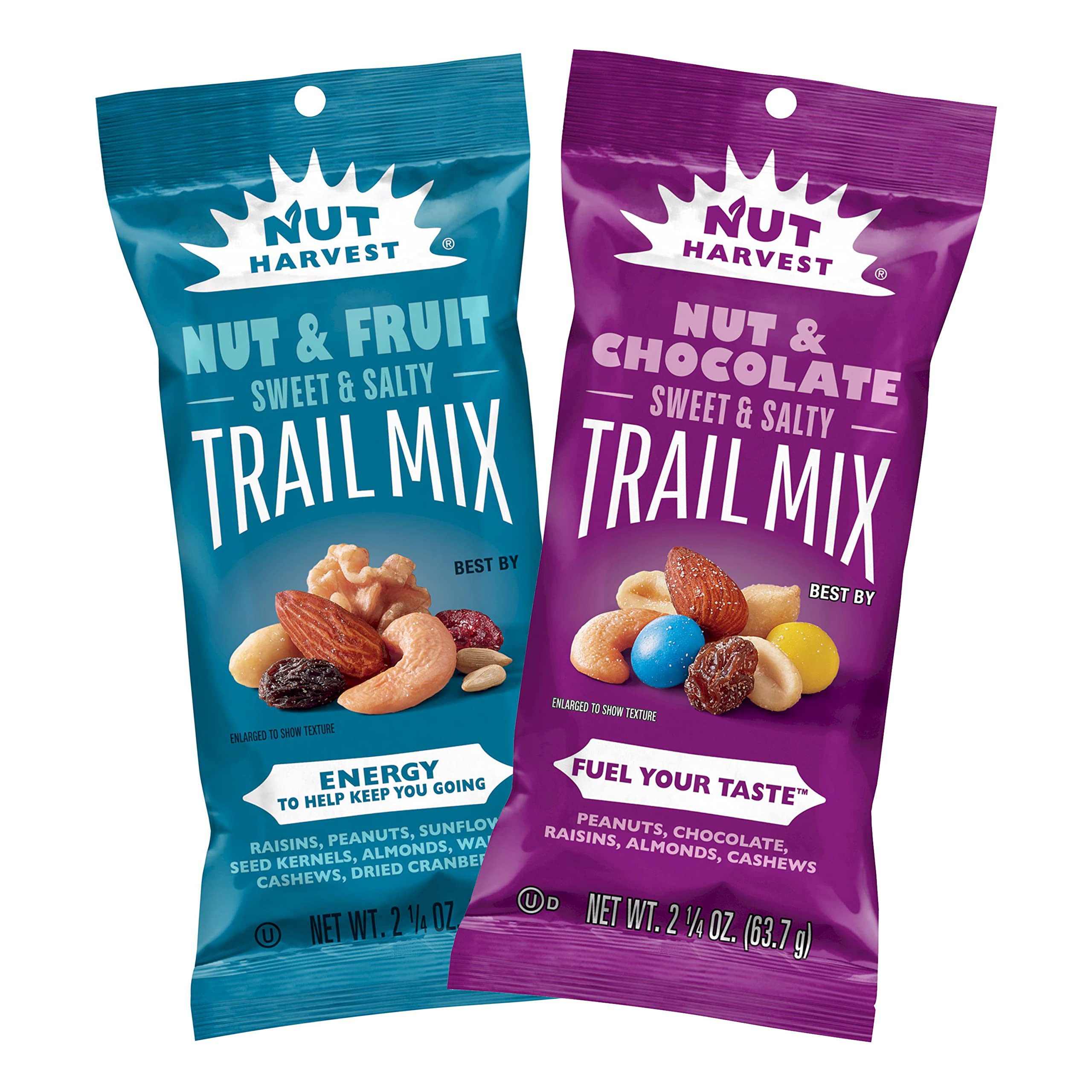 On-the-go Nut Harvest snack pack ideal for busy days and errands