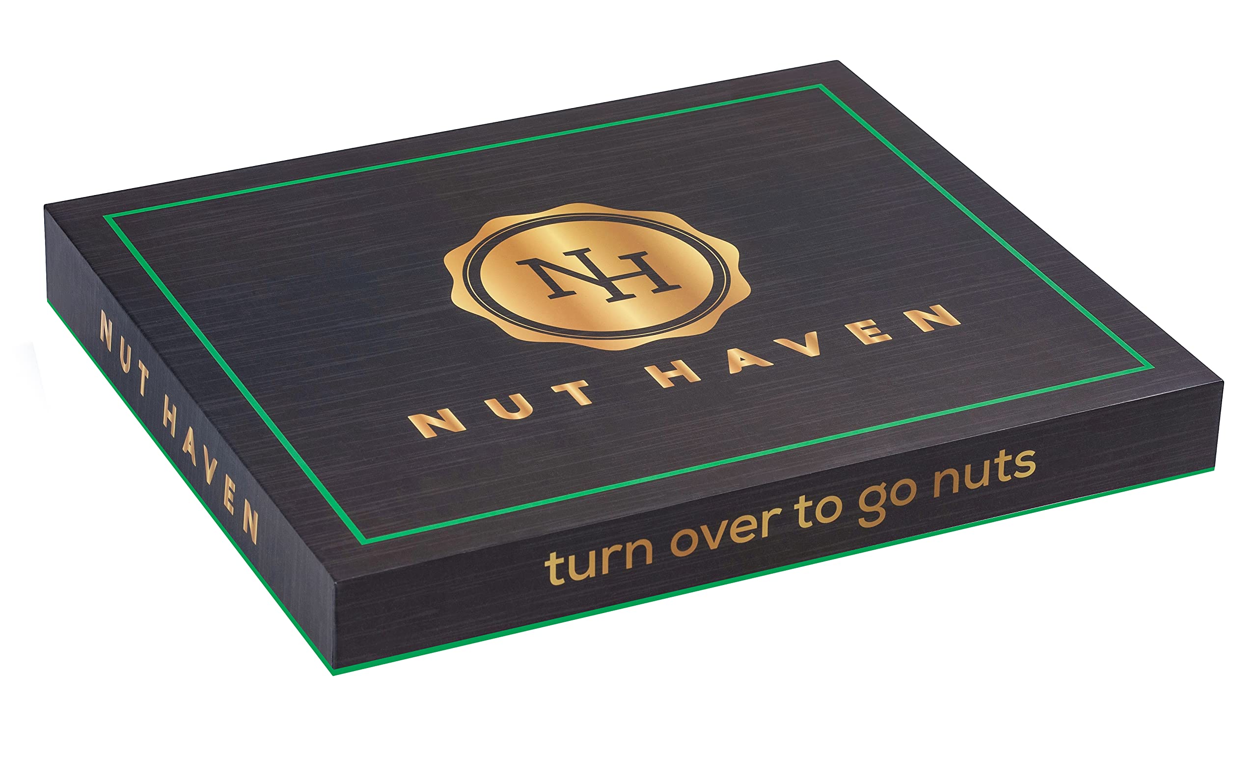 Nut Haven gourmet dried fruits and nuts selection showcases premium plump flavors for snacking.