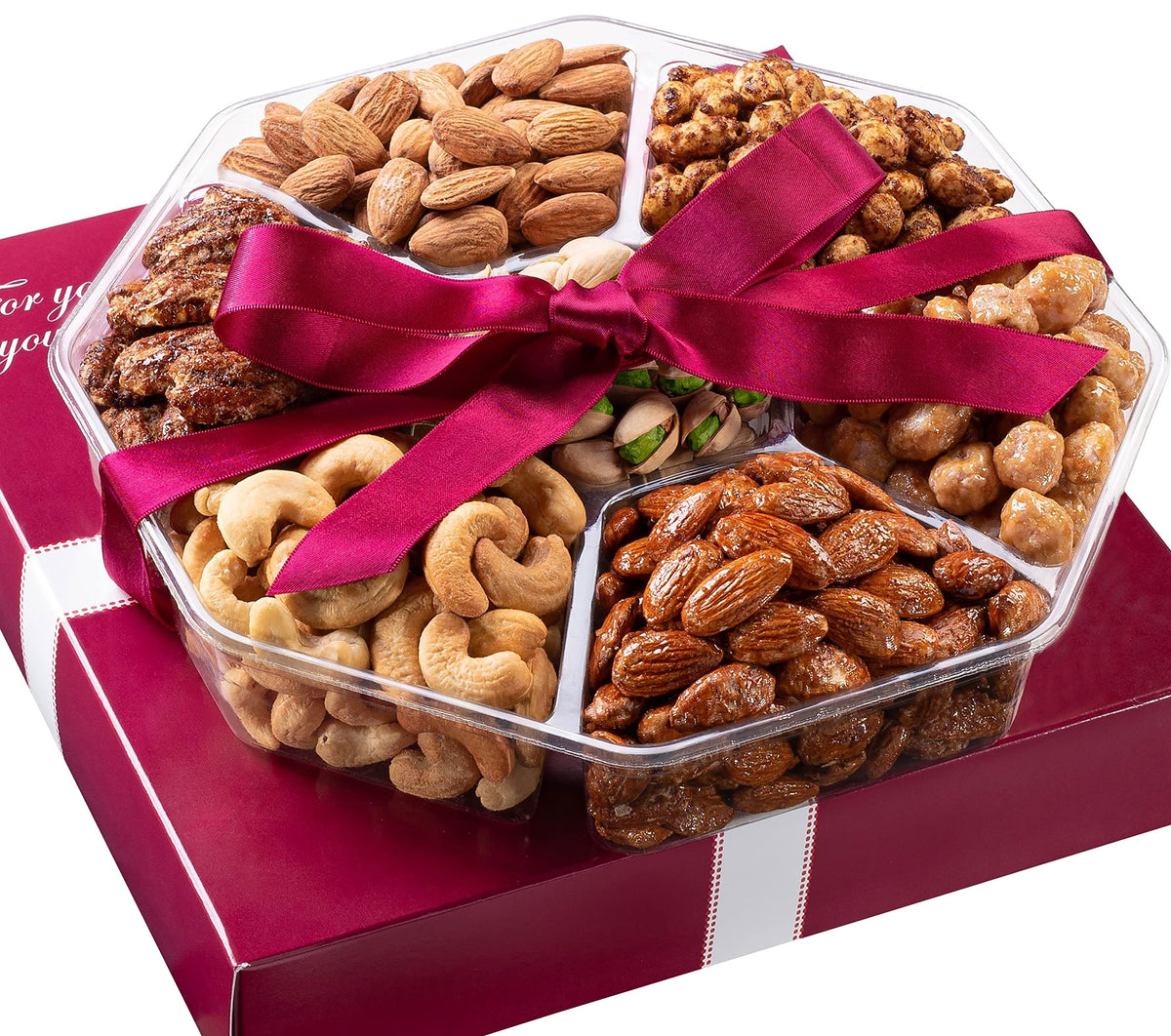 Nut Haven Holiday Nuts Gift Basket for festive gifting
