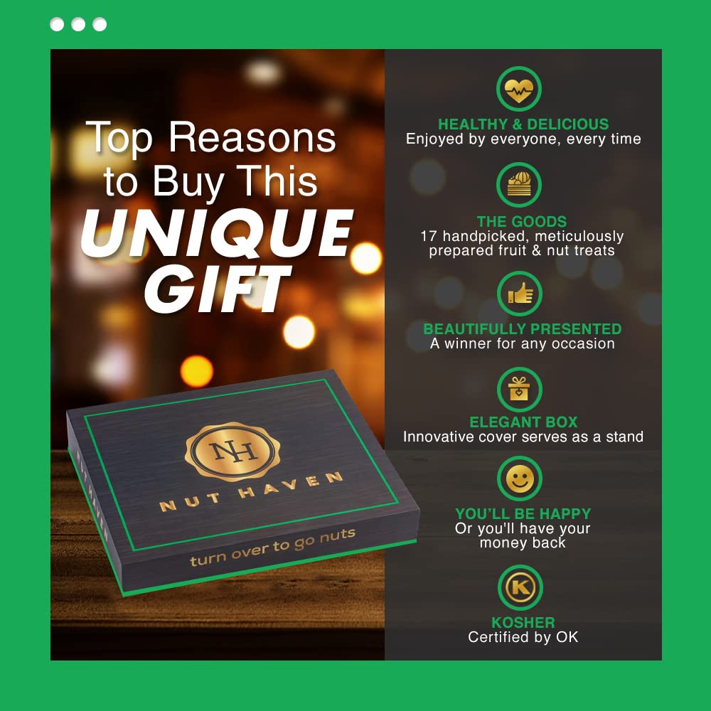 Nut Haven ideal gift for holidays, birthdays, and special celebrations.