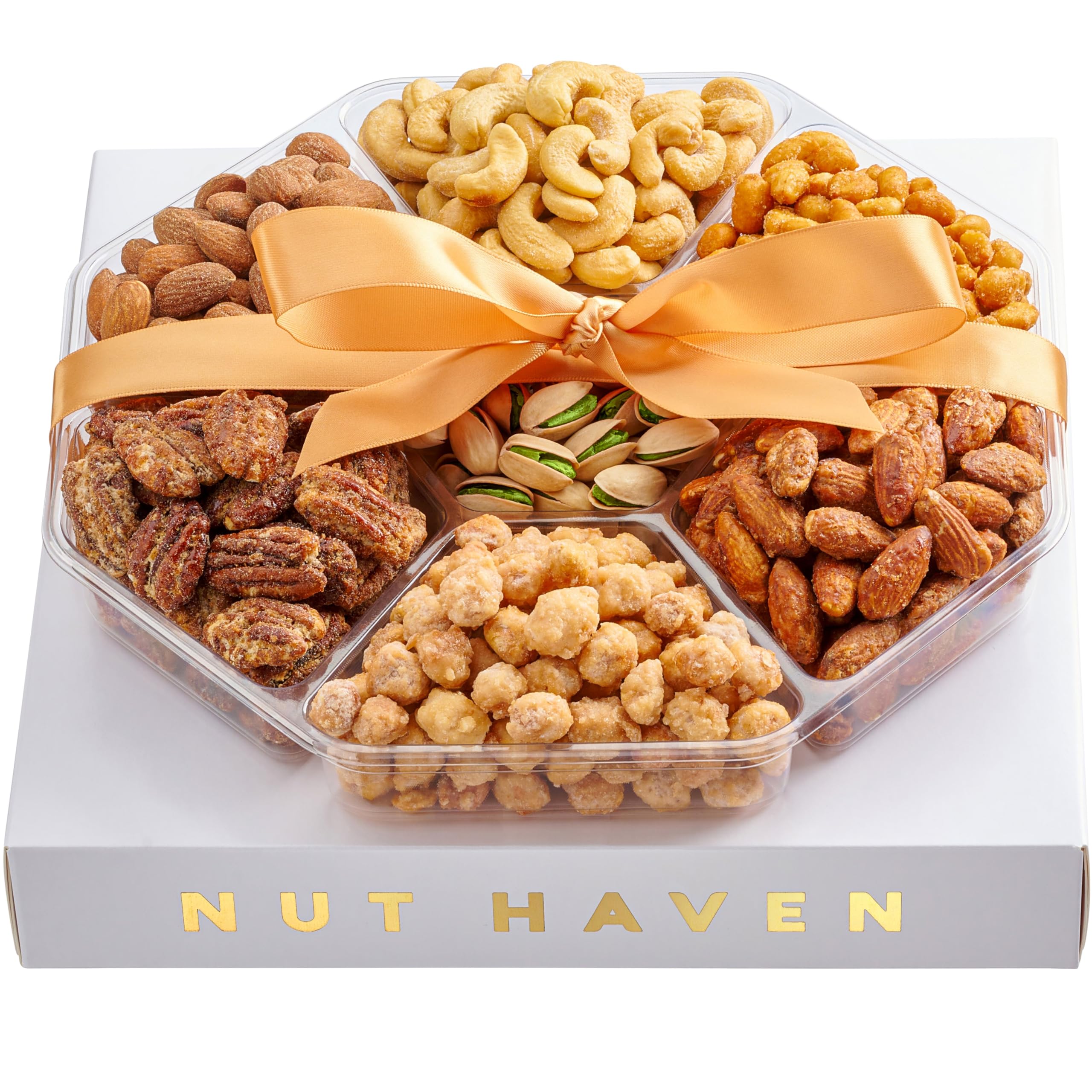 Nut Haven Roasted Salted Cashews creamy finish for snack plates