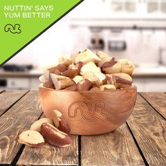 Resealable bag closeup from Nut Cravings highlighting easy freshness.