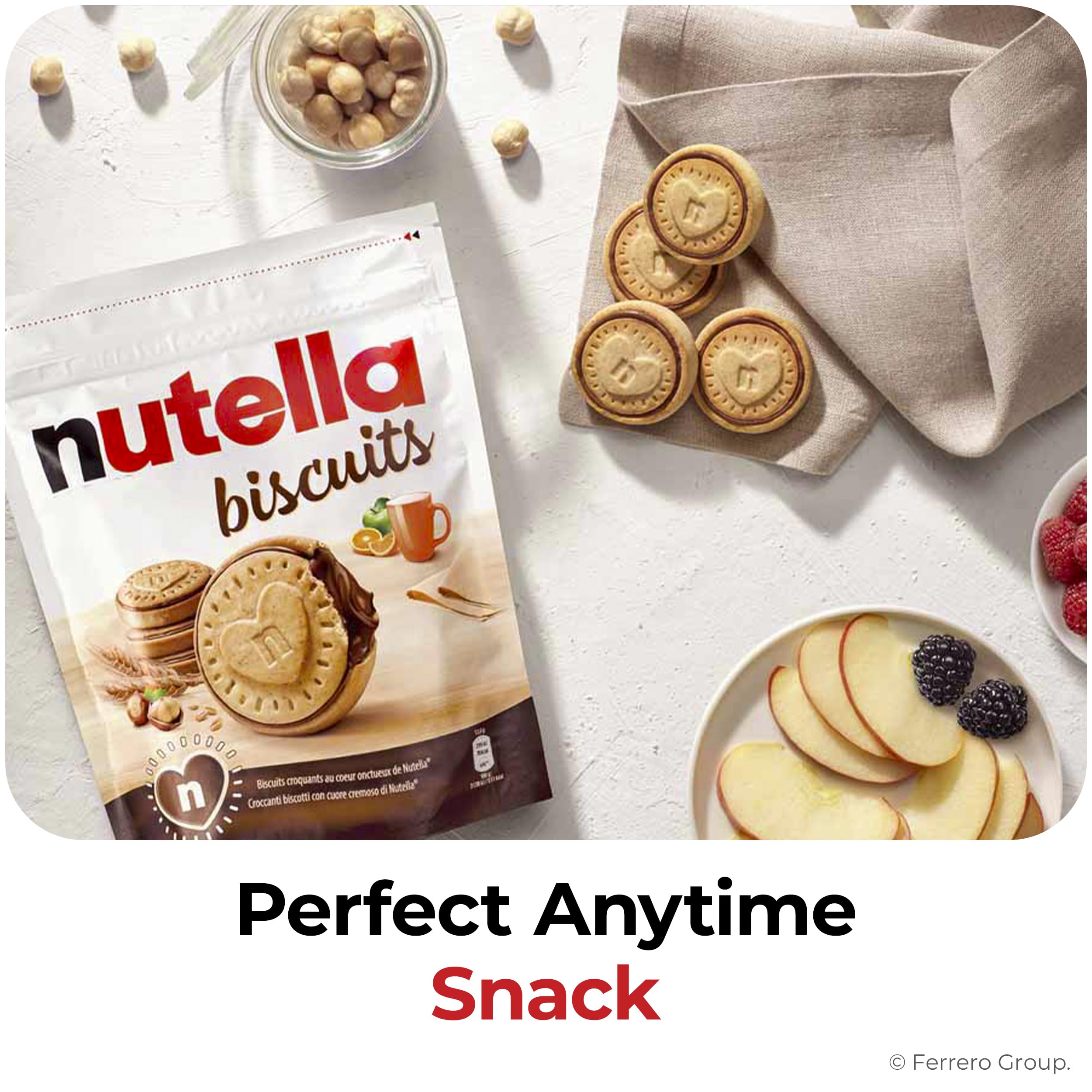 Nutella Biscuits shareable snack moments with friends and family.