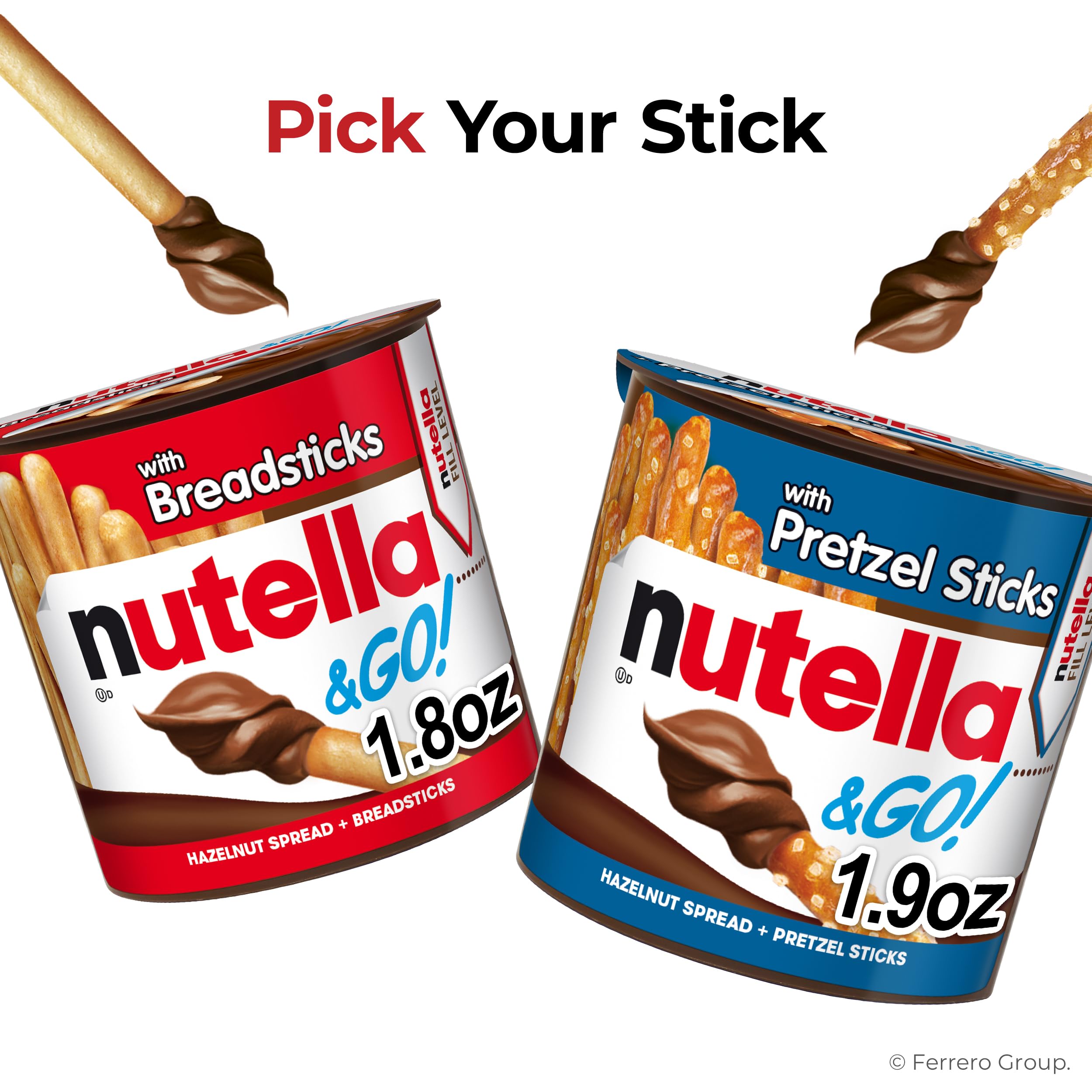Nutella & GO! family-friendly snack for kids and adults.