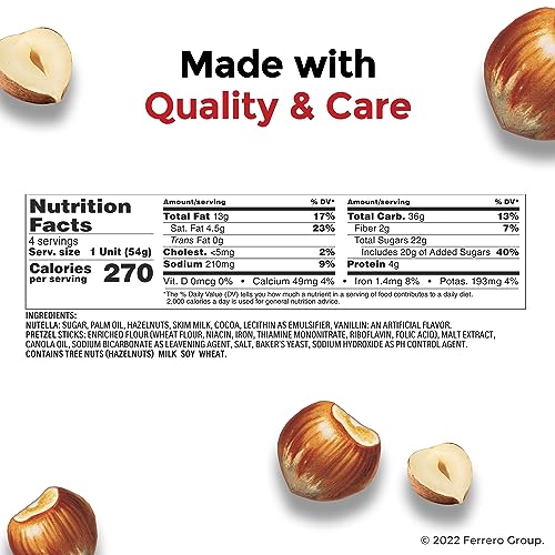 Nutella & GO! hazelnut spread close-up highlighting creamy chocolate-hazelnut flavor
