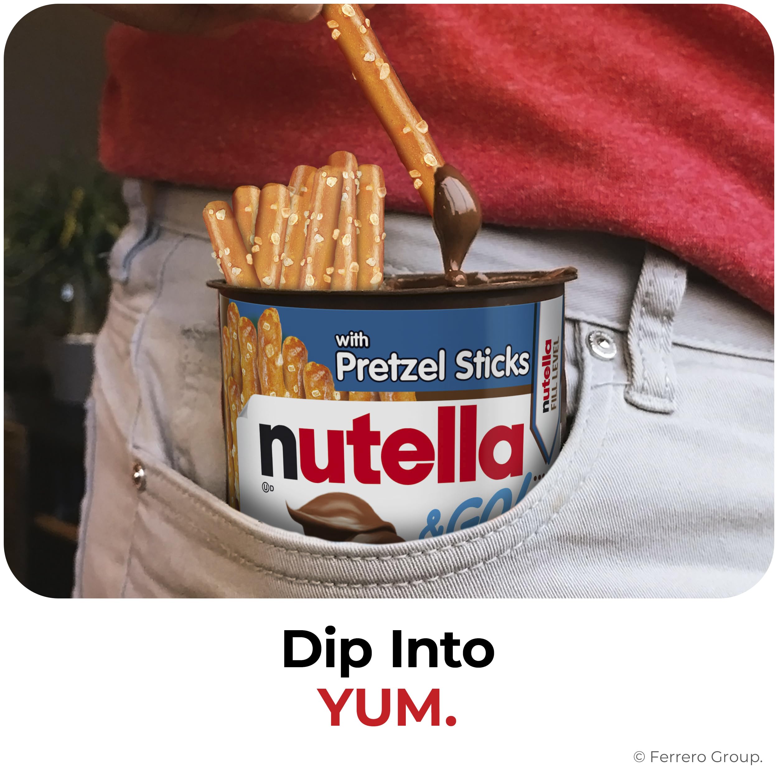 Nutella & GO! portable lunchbox snack pack.
