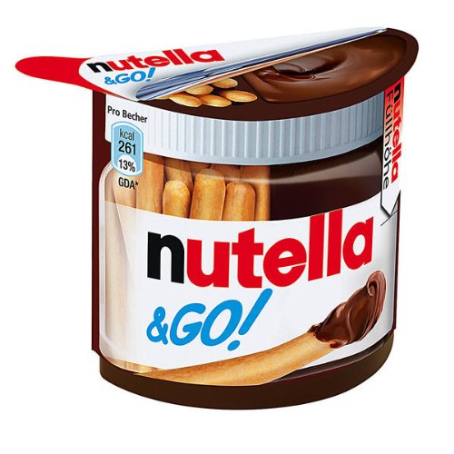 Nutella & GO! portable snack box ideal for school or travel