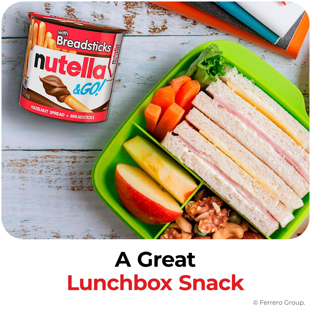 Nutella Go! road trip snack pack for journeys.