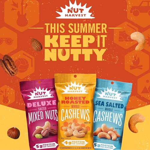 Nut Harvest on-the-go snack bags, portable crunch
