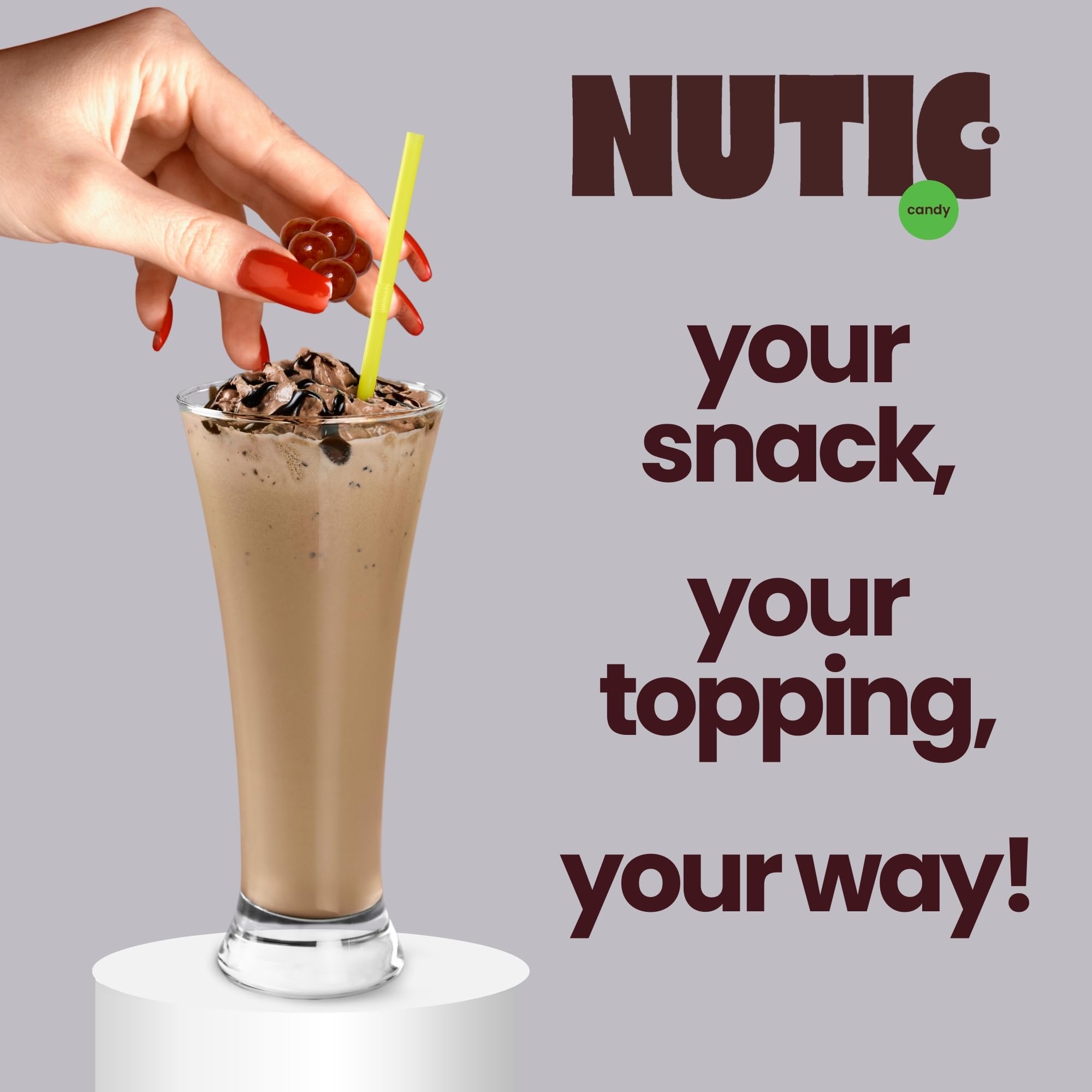 Nutic climate-controlled packaging helps prevent melting during warm months.