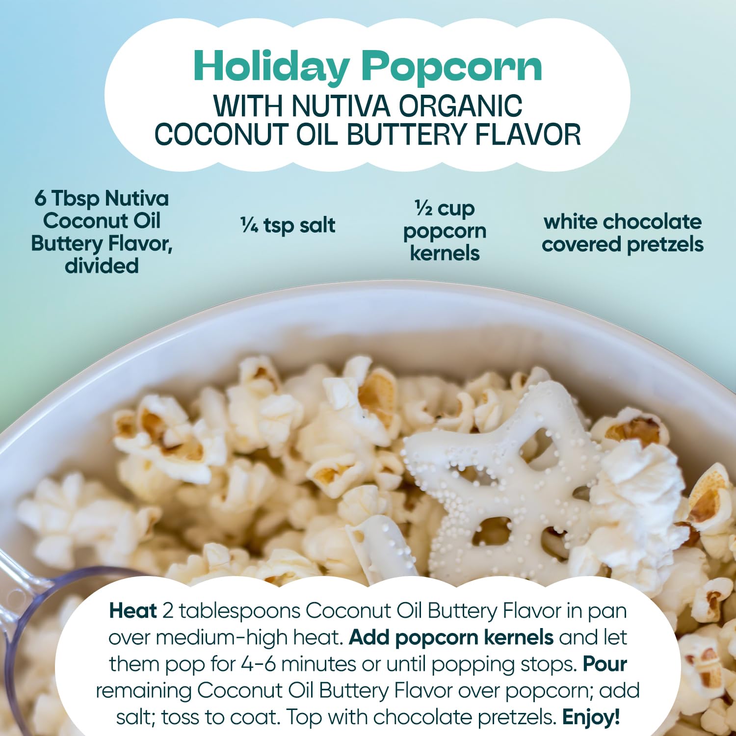 Nutiva organic coconut oil ingredients close-up highlights non GMO plants