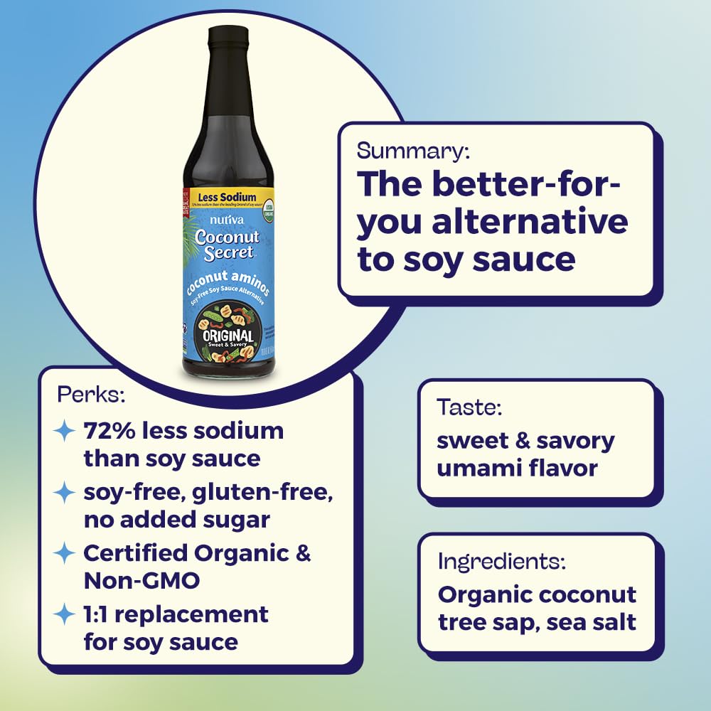 Stir-fry glaze using Nutiva Coconut Aminos for a rich savory coat