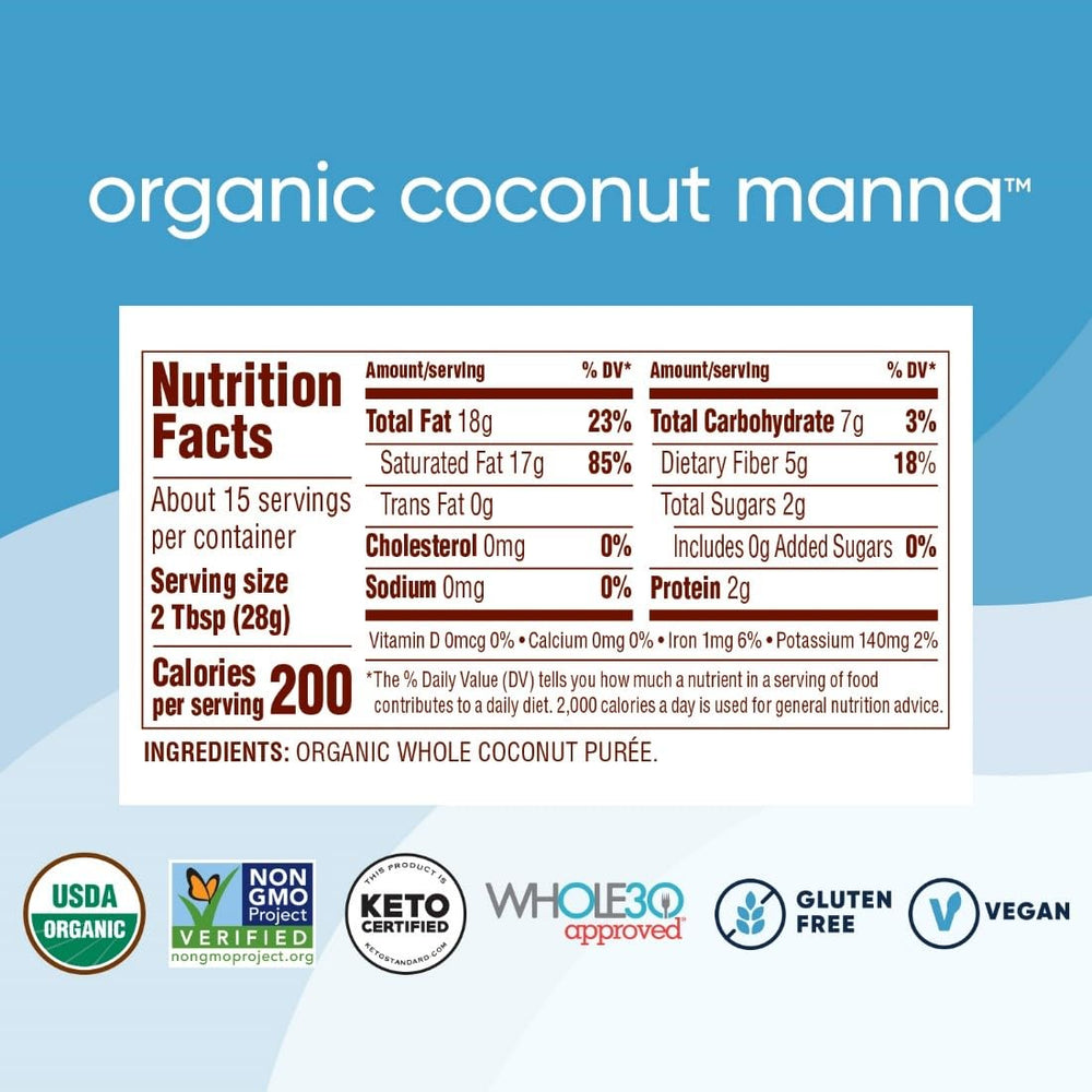 Nutiva Coconut Manna on toast highlighting creamy texture and flavor
