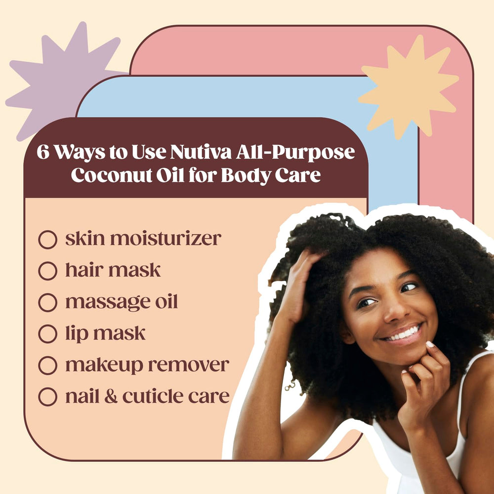 Nutiva coconut oil used in baking for a smooth, versatile fat