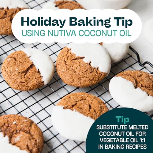 Nutiva coconut oil butter flavor spread on bread adds creamy vegan richness