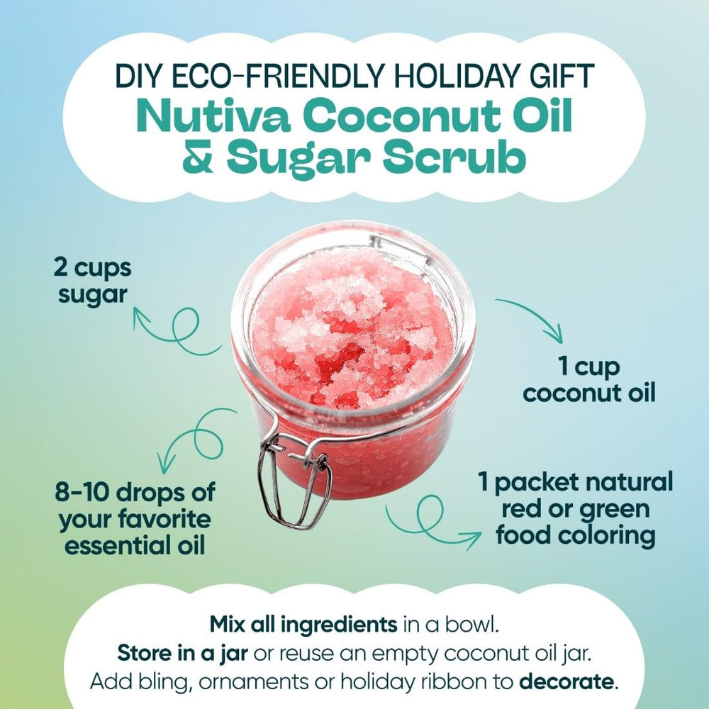 Nutiva coconut oil in a hot pan for cooking.