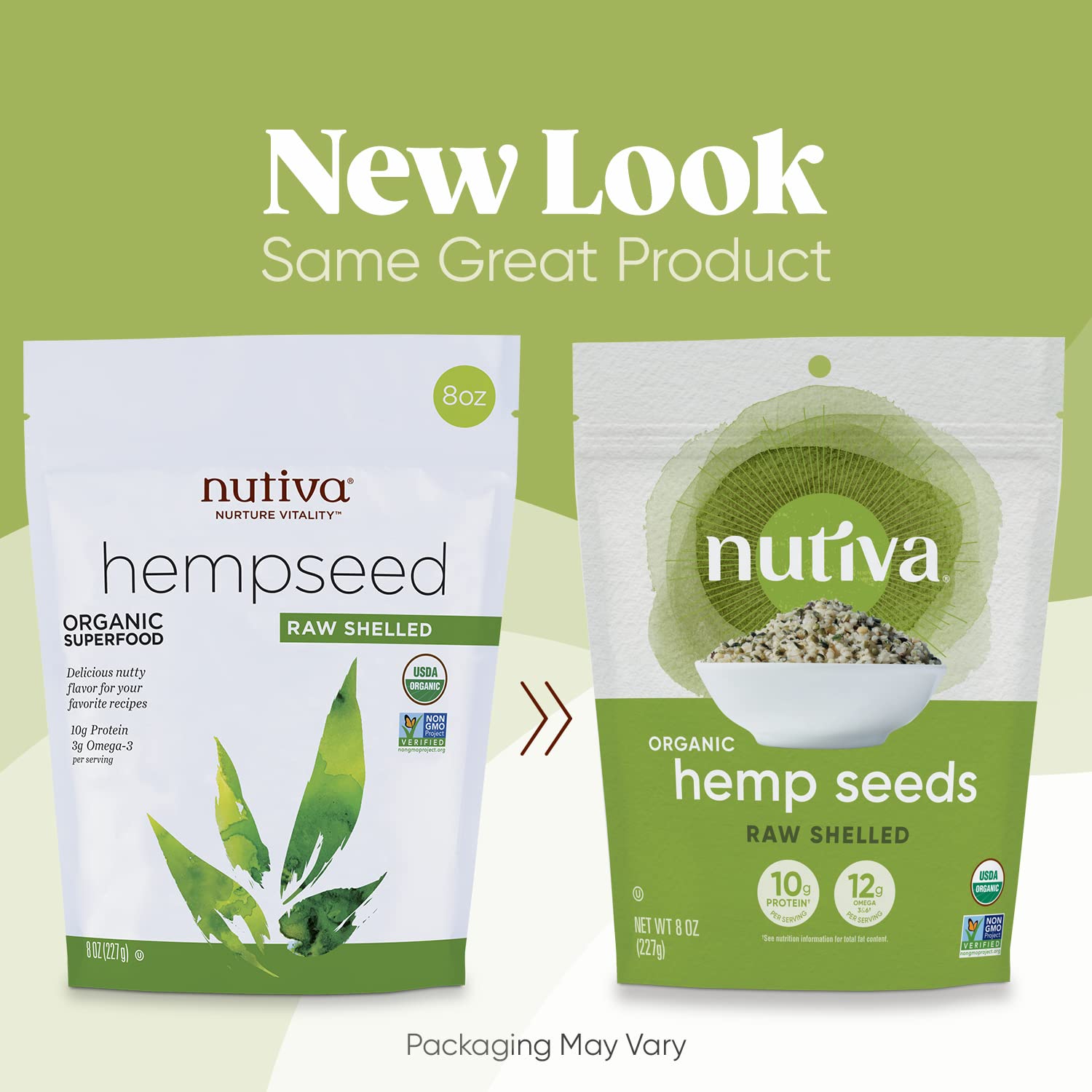 Nutiva hemp seed shelled added to bread as a nutritious boost