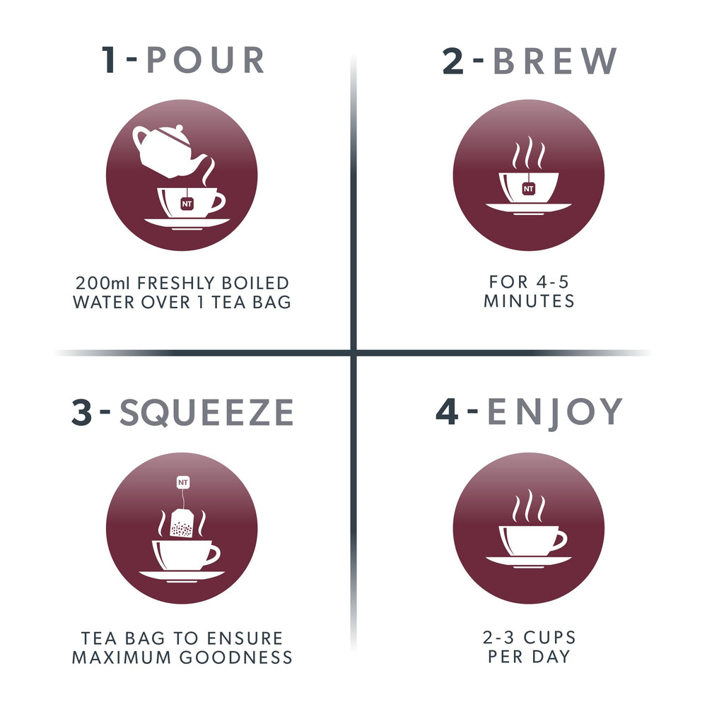 Nutra Tea Nutrauric piperine detail showcases spice balance in the blend.