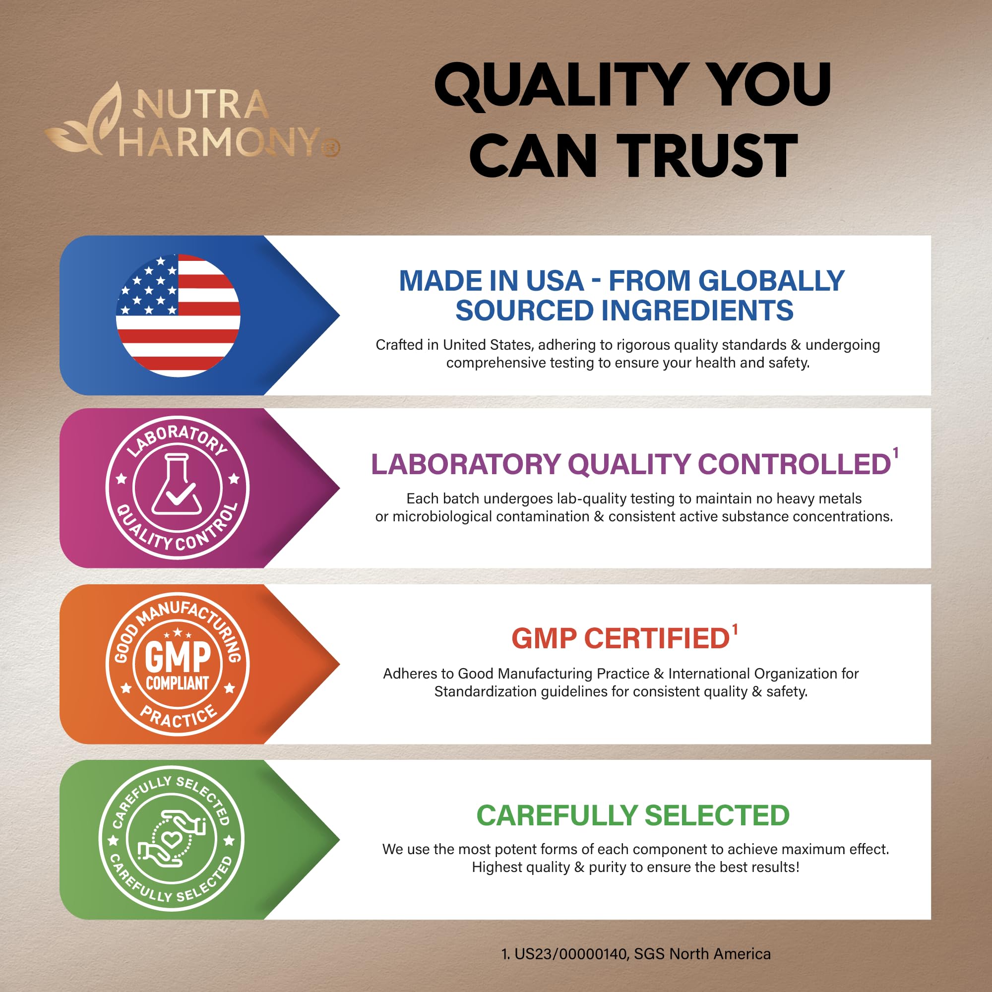 nutraharmony ceylon cinnamon packaging with premium look