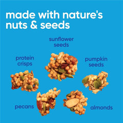 NuTrail 8 oz resealable bag keeps granola fresh.