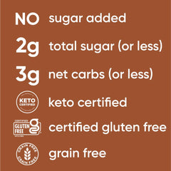 NuTrail Nut Granola Dark Chocolate spoon-tasting scene emphasizes convenient on-the-go snacking.