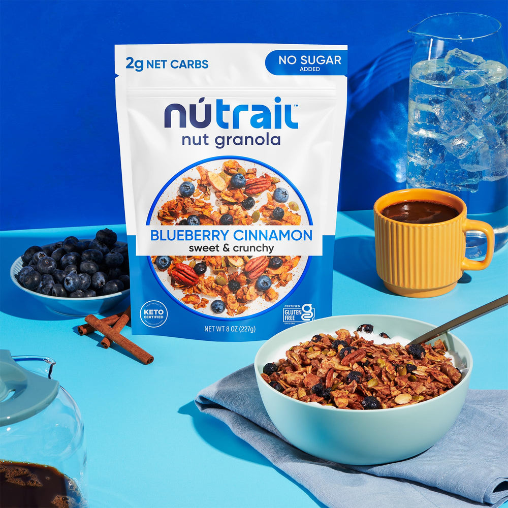 NuTrail Nut Granola on-the-go snack for busy mornings