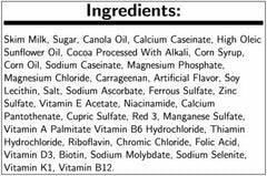 Nutrament chocolate beverage case 12 cans highlights value and variety.
