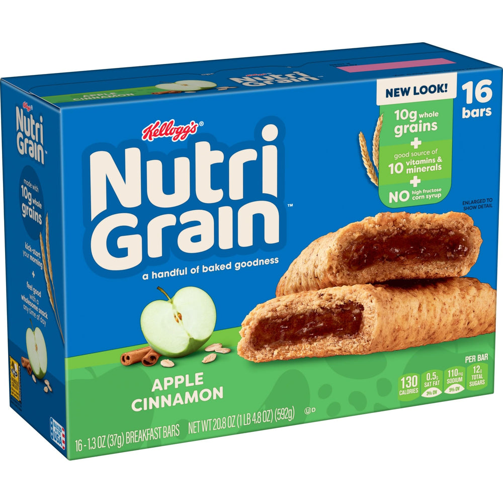 Nutri-Grain three-box display communicates value and convenience.