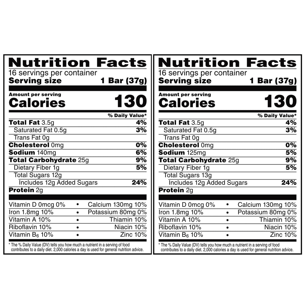 Nutri-Grain breakfast bars ready-to-eat snack on the go.