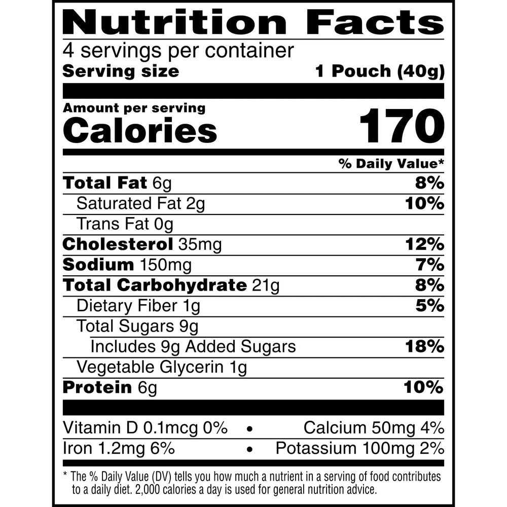 Nutri-Grain Power-Fulls ready-to-eat chewy bites for quick snacking.