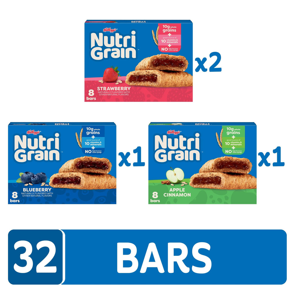 Nutri-Grain Apple Cinnamon bar close-up and warm aroma