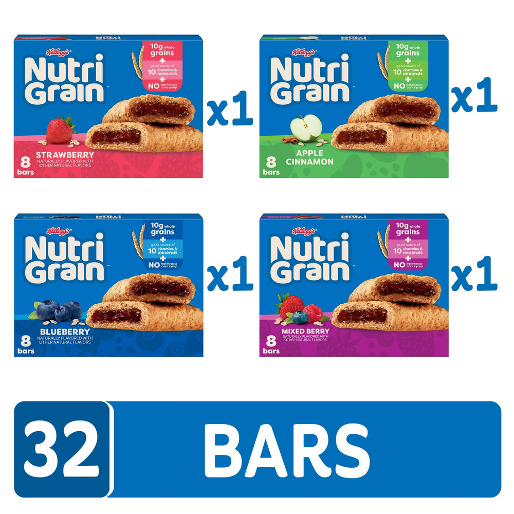 Nutri-Grain Soft Baked Bars strawberry flavor soft texture