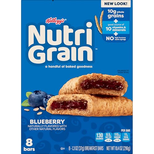 Nutri-Grain Soft Baked Blueberry Bars care-package idea for tasty snacks.