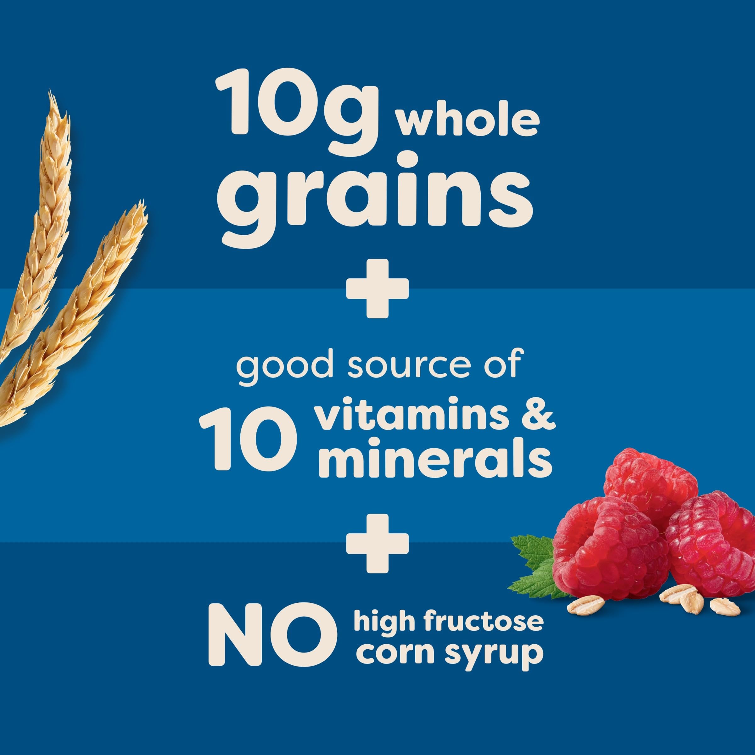 Nutri-Grain Soft Baked Raspberry Bars eight bars on box for stocking.