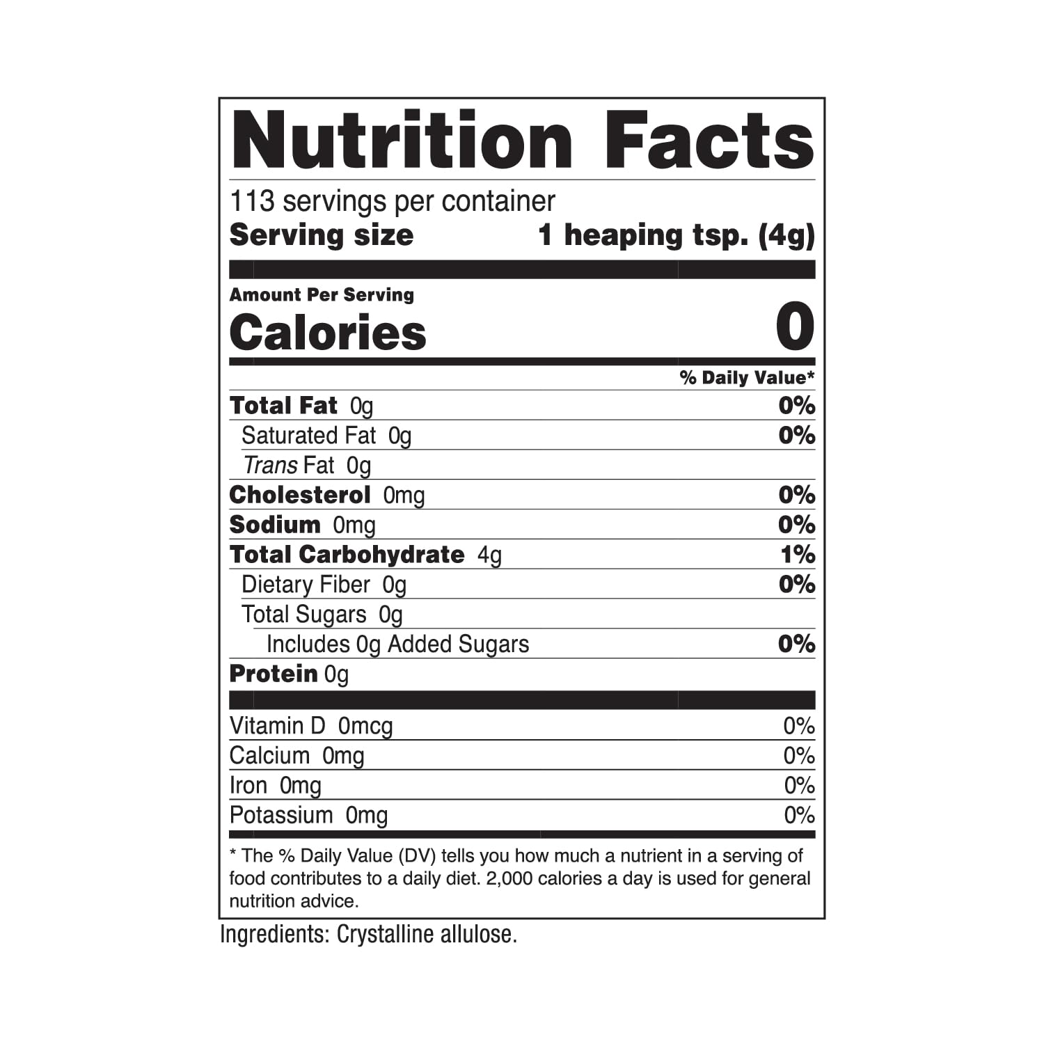 Nutricost Allulose bottle closeup emphasizes pure allulose formula.