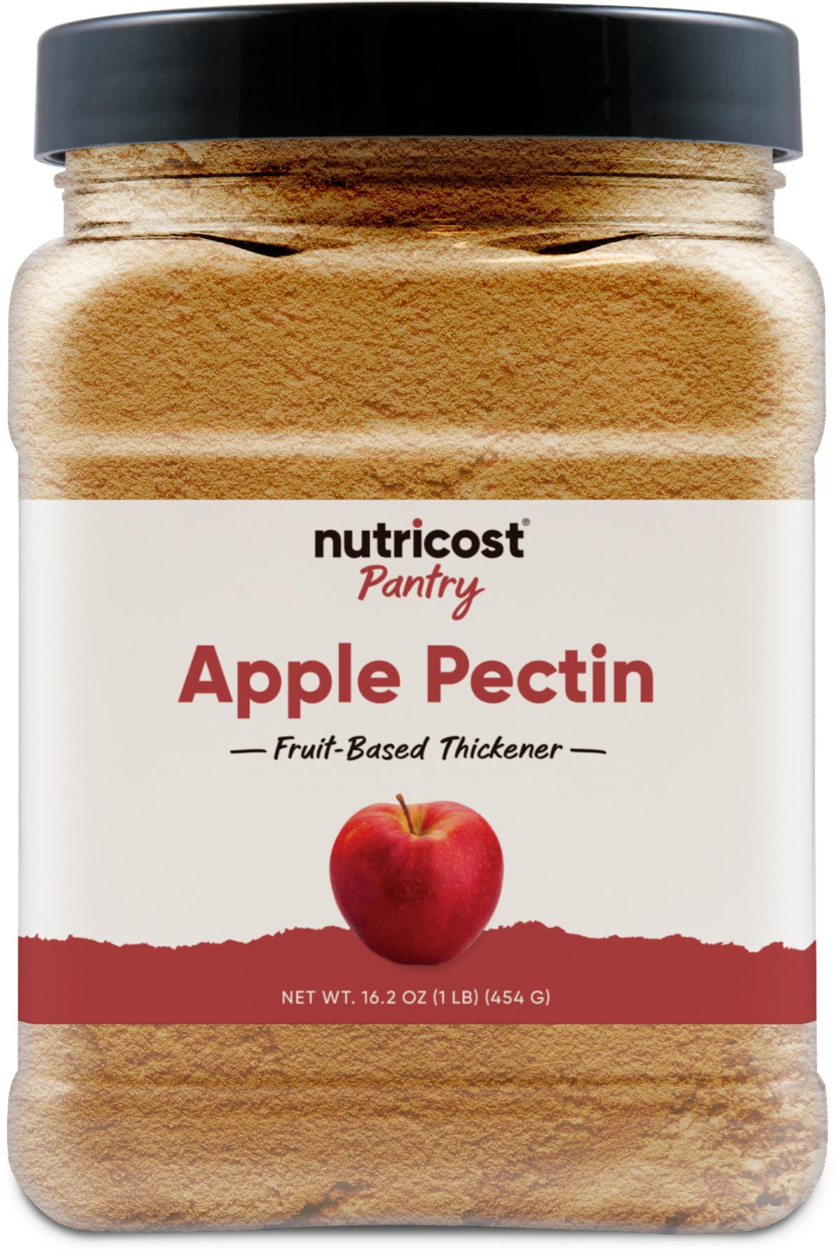 Nutricost Apple Pectin Powder container for reliable jam thickening.