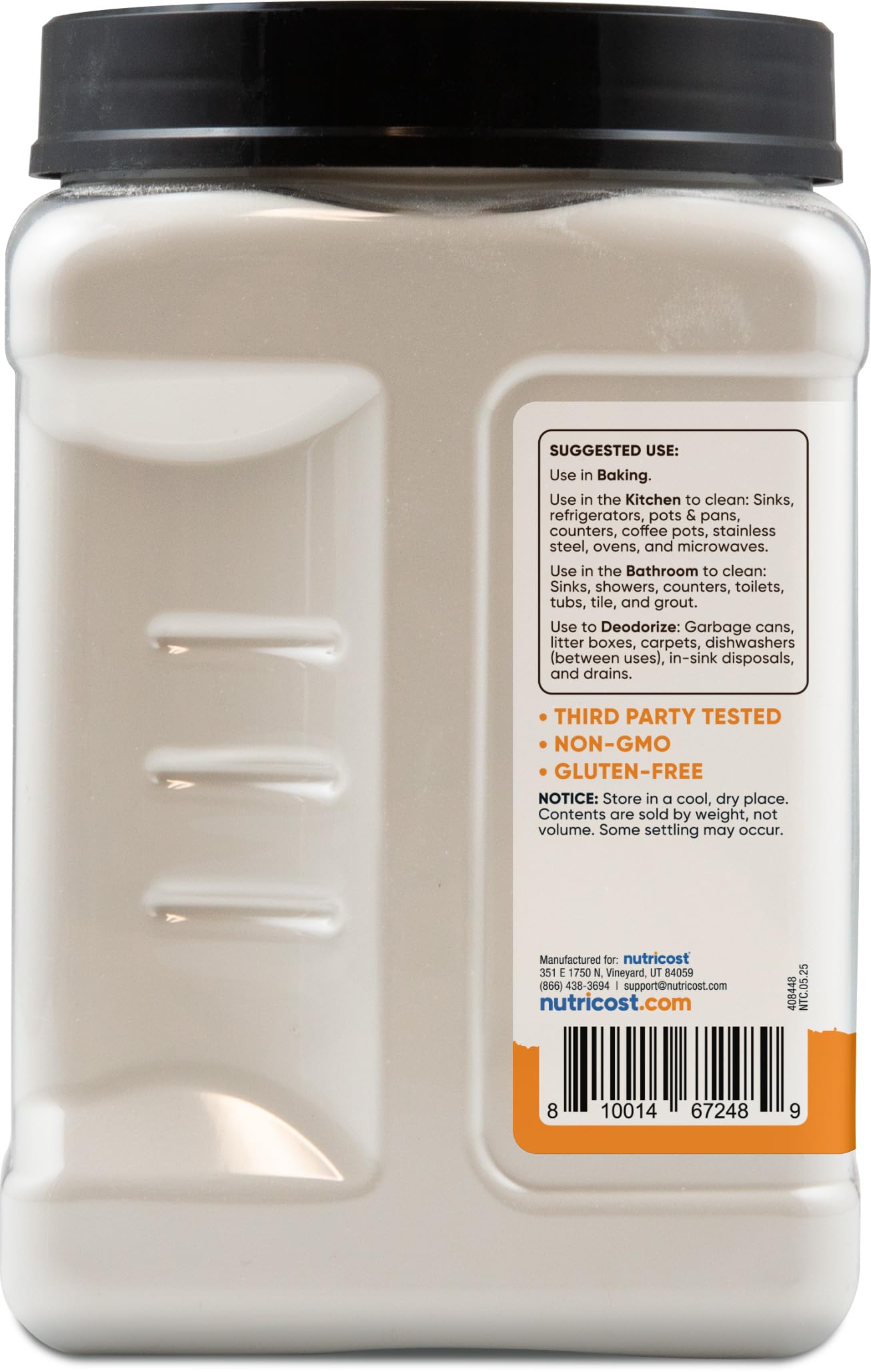 Nutricost Pantry Baking Soda for general cleaning and freshening at home.