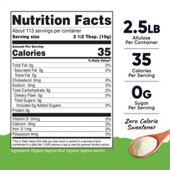 Nutricost tapioca flour used to thicken soups and sauces with vegan options.