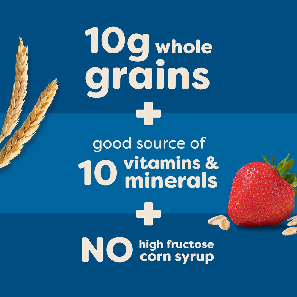 Nutri-Grain bars during road trip for steady energy.