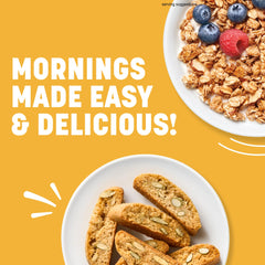 Nutrisystem biscotti texture close-up for convenient snacking.