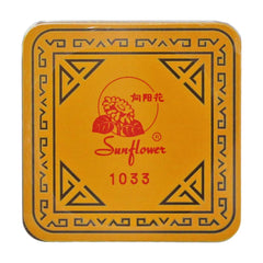 Nutritrust Sunflower Jasmine Tea tea bag closeup emphasizes quality blend