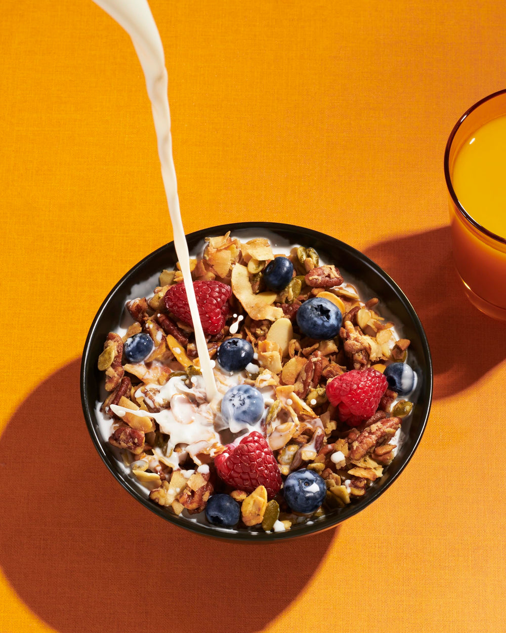 NuTrail Cinnamon Pecan Granola certifications including gluten free and kosher