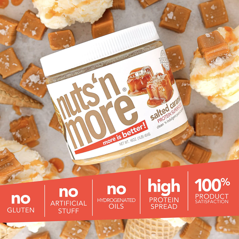 Nuts 'N More oats with peanut butter spread for a protein boost.