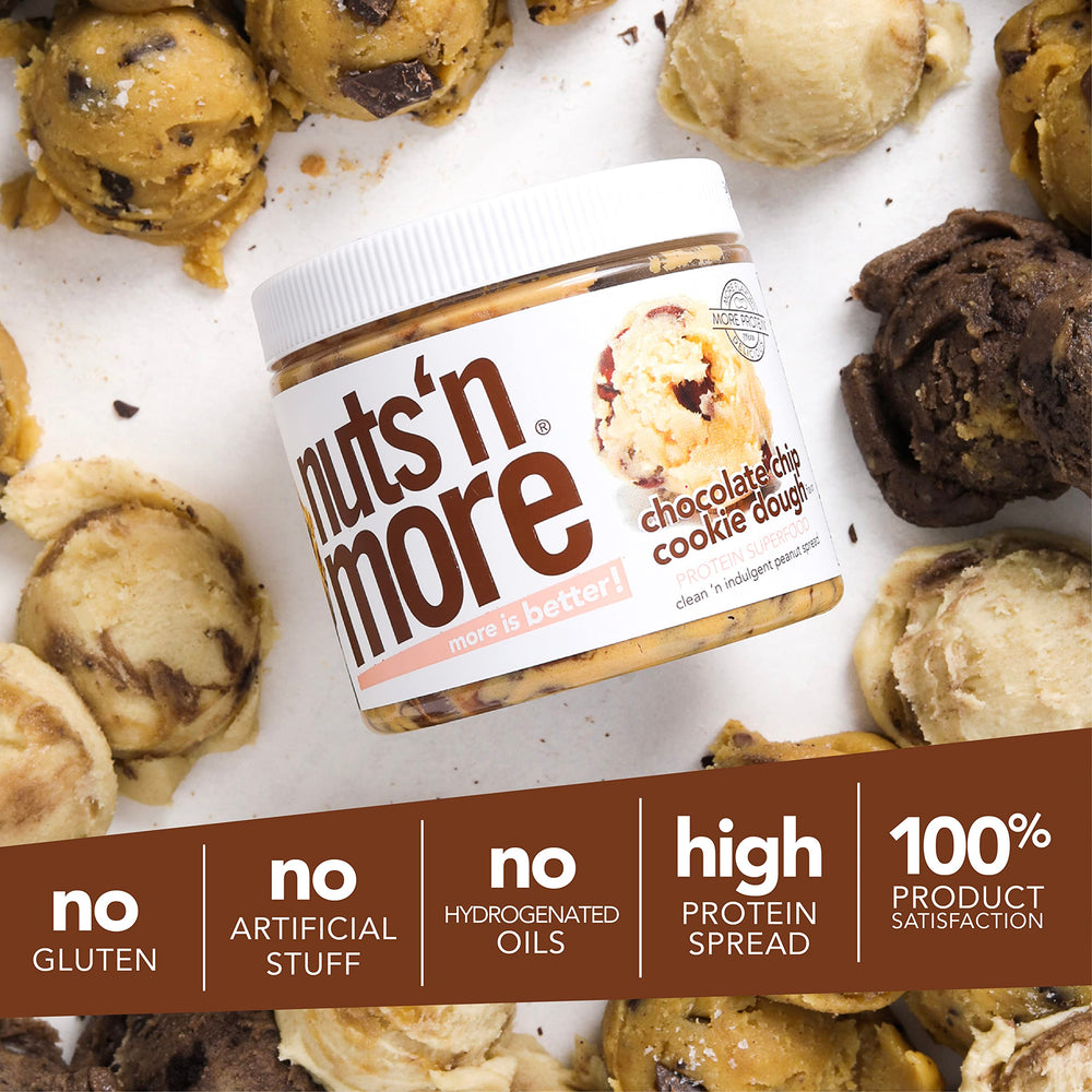 Nuts N More pancake topping, adds protein with chocolatey taste