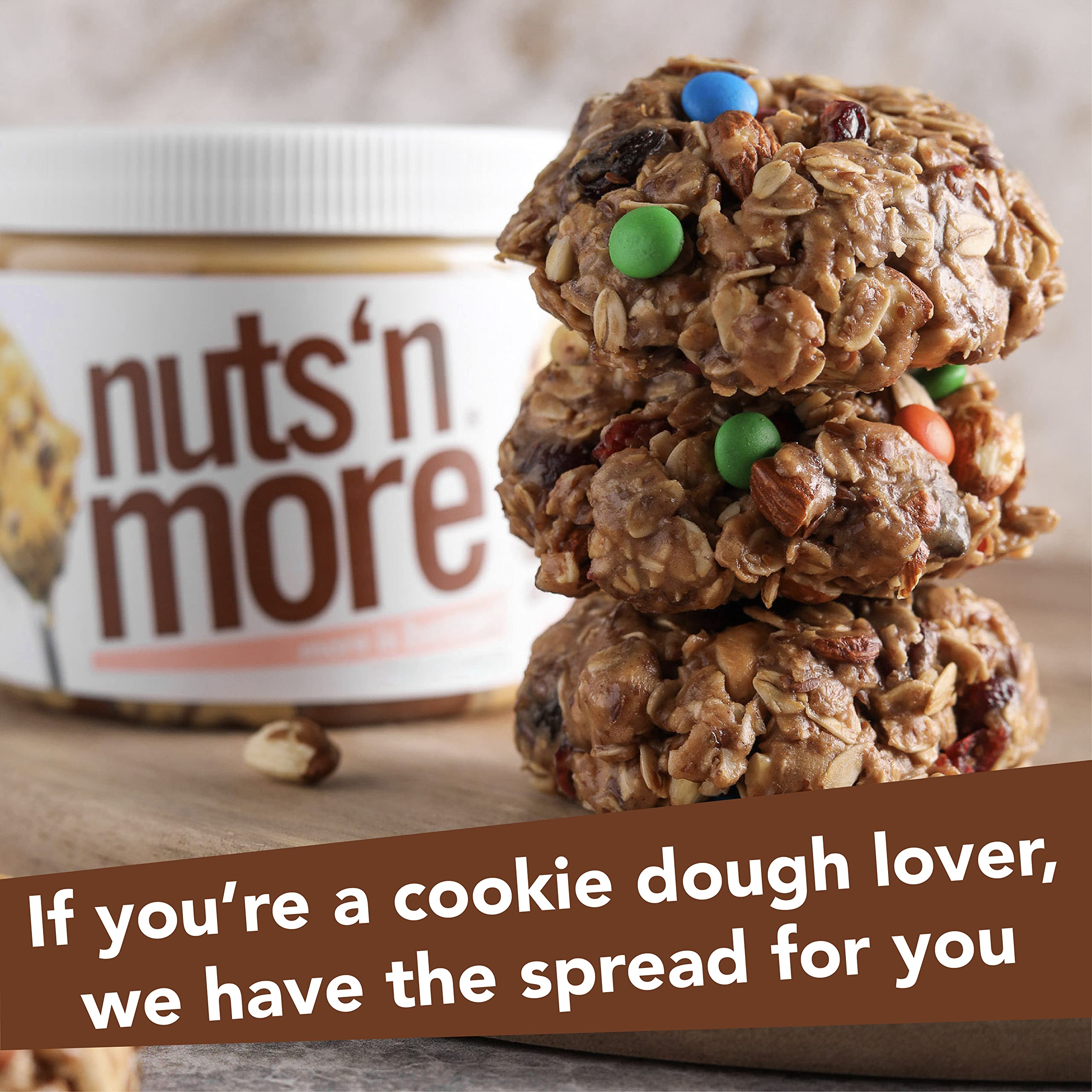 Nuts N More spread with fruit, tasty gluten-free snack option