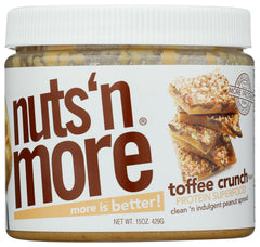 Nuts N More Toffee Crunch on pancakes or oats for extra flavor