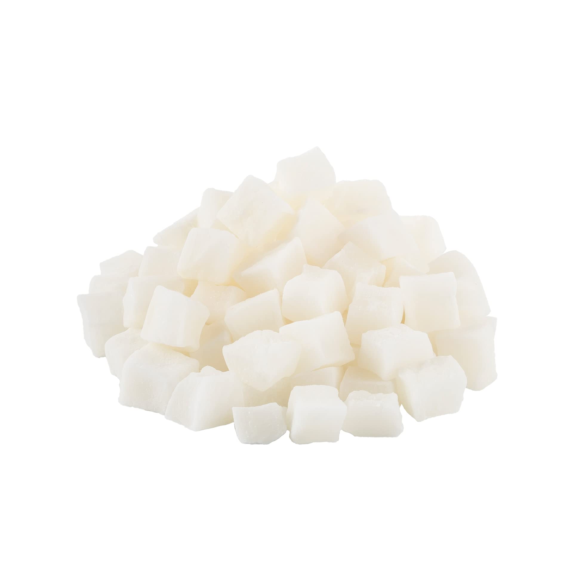 NUTS U.S. coconut chunks in a resealable bag for fresh snacking