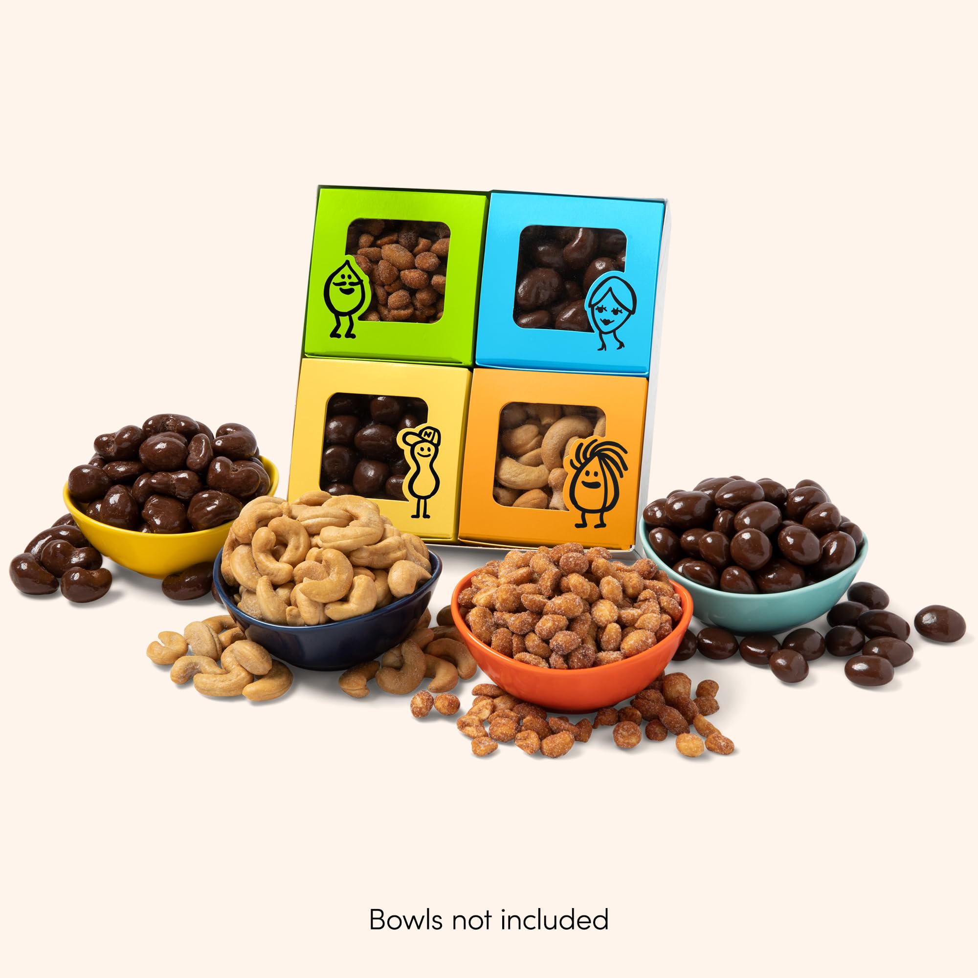 Nuts.com Gift-ready snack tray perfect for sharing at events.