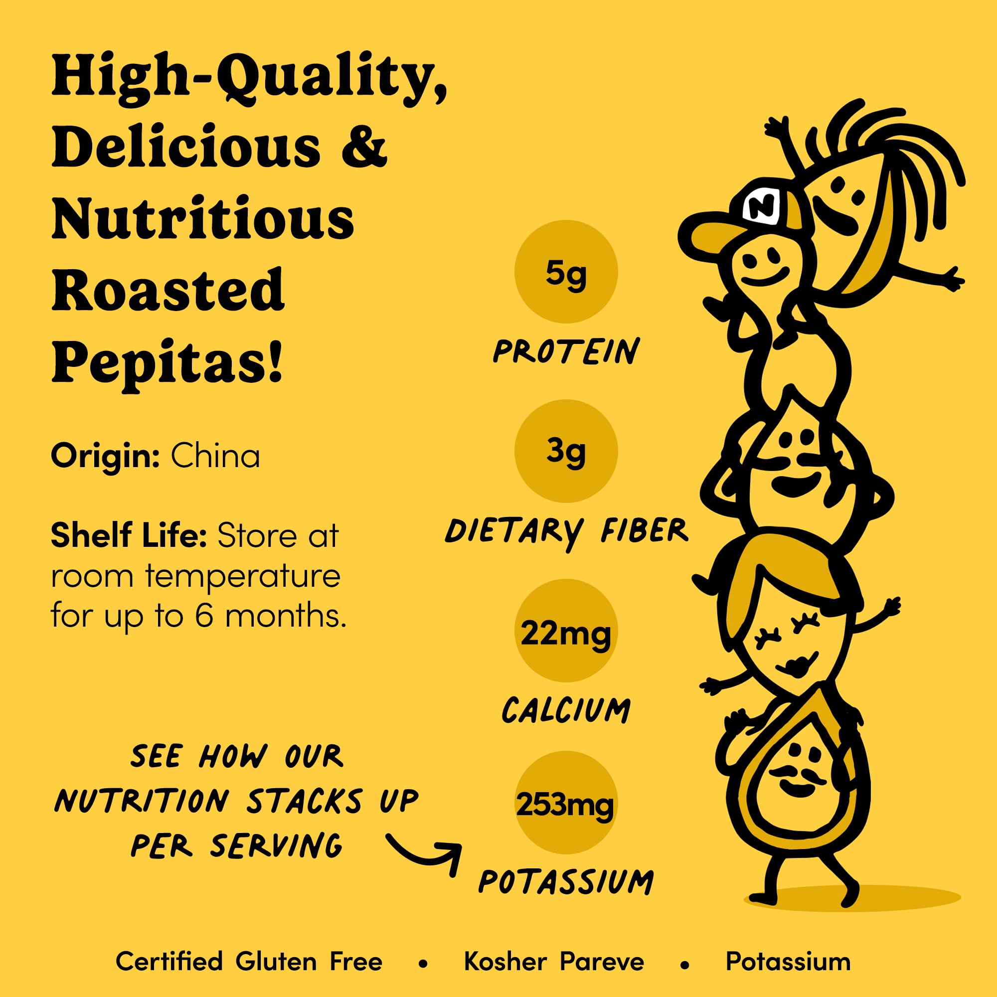 Nuts.com pepitas in trail mix for an energy boost