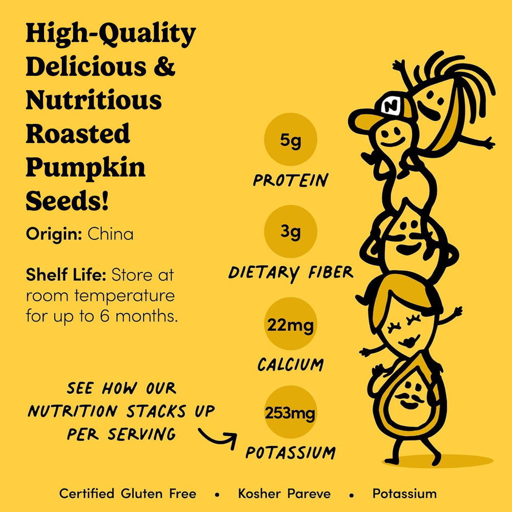 Nuts.com pumpkin seeds for camping, fueling outdoor adventures with healthy fats.